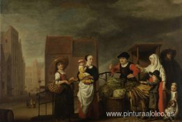 El mercado de verduras El mercado de verduras