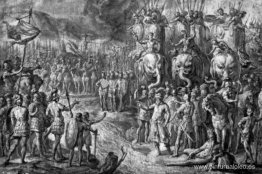 El encuentro de Escipión y Gannibal El encuentro de Escipión y Gannibal