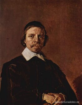 Retrato de un hombre, posiblemente un ministro. Retrato de un hombre, posiblemente un ministro.