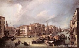 Gran Canal: Mirando al noreste hacia el Puente de Rialto Gran Canal: Mirando al noreste hacia el Puente de Rialto