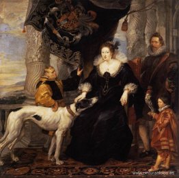 Retrato de Lady Arundel con su tren Retrato de Lady Arundel con su tren