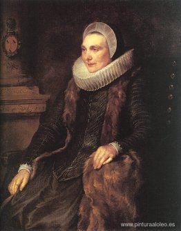 María Bosschaerts, esposa de Adriaen Stevens María Bosschaerts, esposa de Adriaen Stevens
