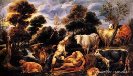 Mercurio matando a Argos Mercurio matando a Argos