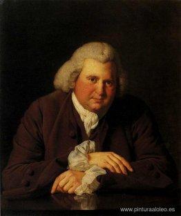 Retrato del Dr. Erasmus Darwin (1731-1802), científico, inventor Retrato del Dr. Erasmus Darwin (1731-1802), científico, inventor