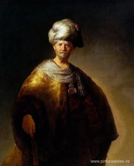 Figura de un hombre con un vestido oriental hasta la rodilla Figura de un hombre con un vestido oriental hasta la rodilla