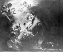 San Antonio De Padua Adora Al Niño San Antonio De Padua Adora Al Niño