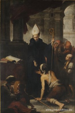 Tomás de Villanova dando limosna a los pobres Tomás de Villanova dando limosna a los pobres