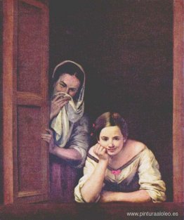 Una niña y su dueña Una niña y su dueña