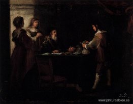 El hijo pródigo recibe su legítima herencia El hijo pródigo recibe su legítima herencia