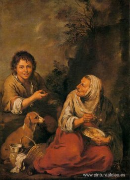 Mujer campesina y un niño Mujer campesina y un niño