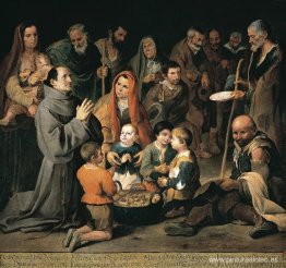 San Diego dando limosna San Diego dando limosna