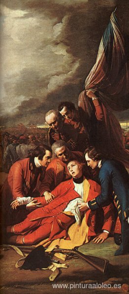 La muerte del general Wolfe (detalle) La muerte del general Wolfe (detalle)