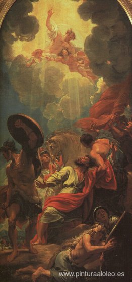 Panel central de un tríptico (estudio para una ventana en la igl Panel central de un tríptico (estudio para una ventana en la igl