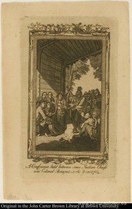 Conferencia celebrada entre algunos jefes indios y el coronel Bo Conferencia celebrada entre algunos jefes indios y el coronel Bo