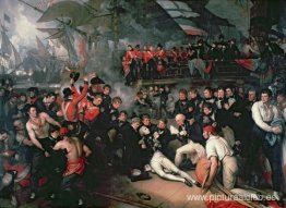 La muerte de Nelson, 21 de octubre de 1805 La muerte de Nelson, 21 de octubre de 1805