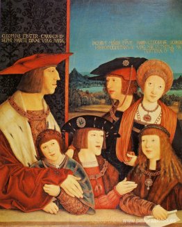 Retrato del emperador Maximiliano y su familia Retrato del emperador Maximiliano y su familia