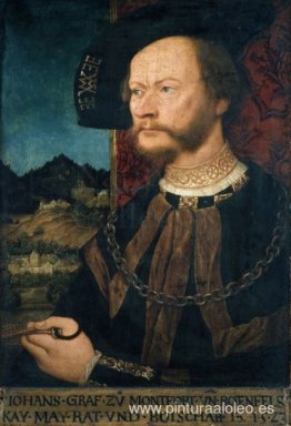 Retrato del Conde Johann II, Conde de Montfort y Rothenfels Retrato del Conde Johann II, Conde de Montfort y Rothenfels