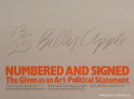 Numerado y firmado Numerado y firmado