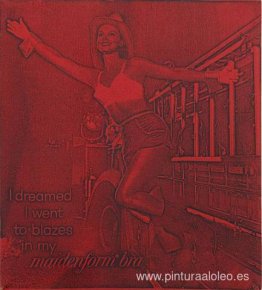 Soñé que me quemaba con mi sujetador Maidenform (rojo) Soñé que me quemaba con mi sujetador Maidenform (rojo)