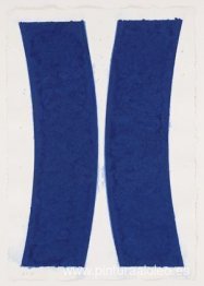 Imagen de papel de colores V (curvas azules) de imágenes de pape