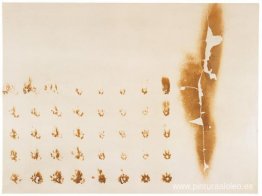 Pintura de fuego sin título