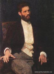Retrato del escultor Mark Matveevich Antokolski
