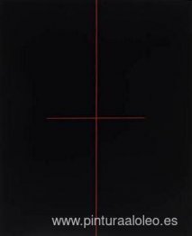 rojo sobre negro