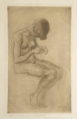 Mujer haciendo uñas