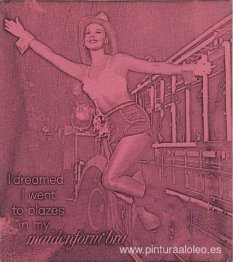 Soñé que me quemaba con mi sujetador Maidenform (rosa)