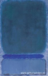 Sin título (verde sobre azul)