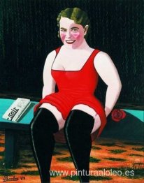 Los bas negros con el diario