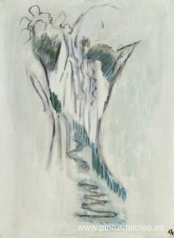 Cascada (Agua que fluye entre rocas)
