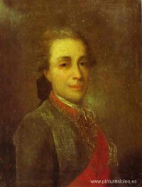 Retrato de un hombre desconocido con un caftán verde