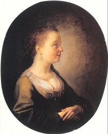 retrato de una mujer joven