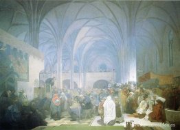 Maestro Jan Hus Predicando en la Capilla de Belén
