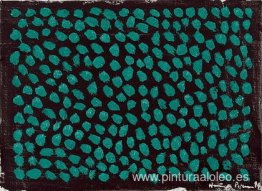 Coms Flores Verdes sobre negro 2