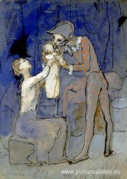 la familia de arlequín