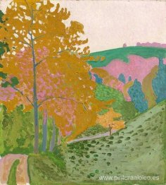 Paisaje otoñal - otoño en Oschwand