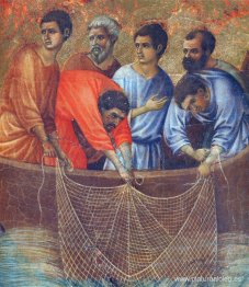 Aparición de Cristo a los apóstoles (Fragmento)