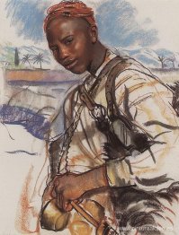 Portador de agua. Marruecos 