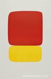 Rojo sobre amarillo