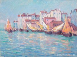 Barcos en Chioggia (Venecia)