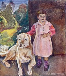 katya con un perro