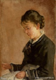 Retrato de la señorita Lina Kyburz