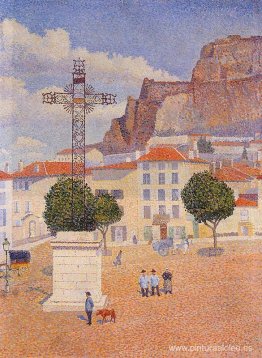 El Puy. La plaza soleada
