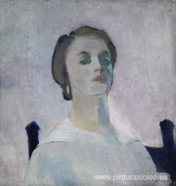 Retrato de Katharine Rhoades