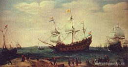 La partida de los indios orientales