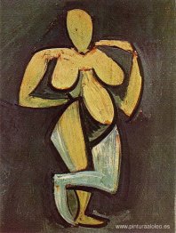 Desnudo femenino de pie