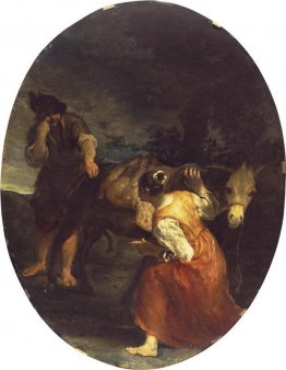 Pastor y pastora (escena de género)