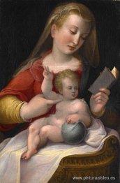virgen y el niño